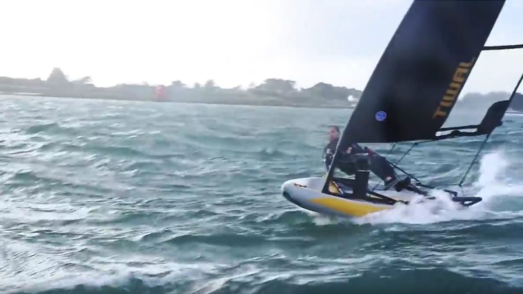 Sportliches Segeln