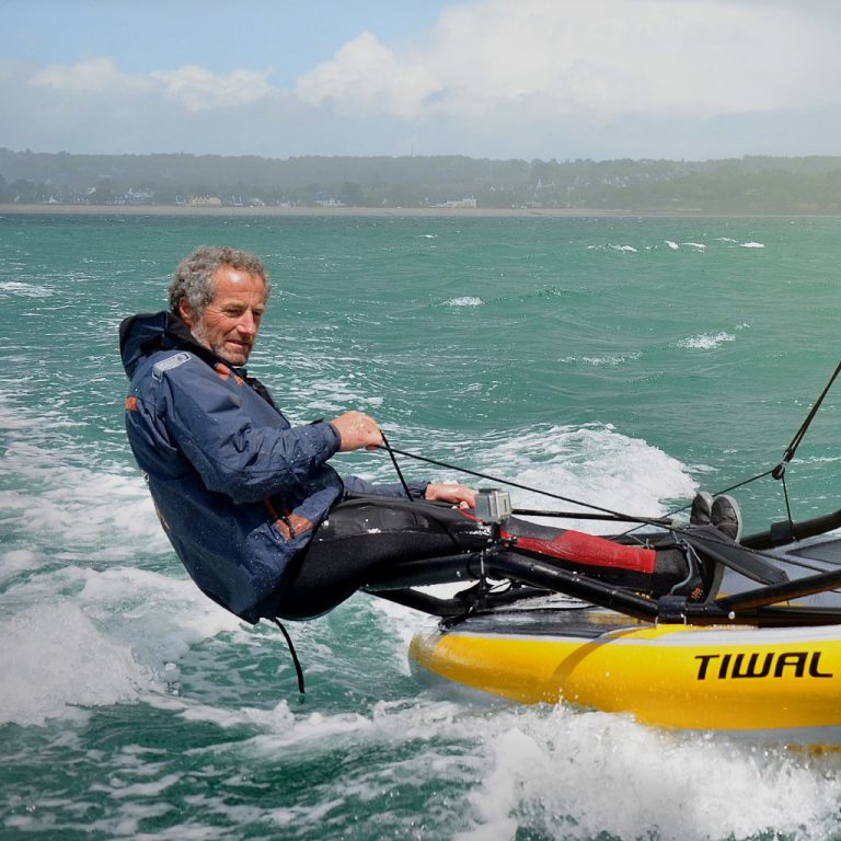 Michel Desjoyeaux teste Tiwal 3