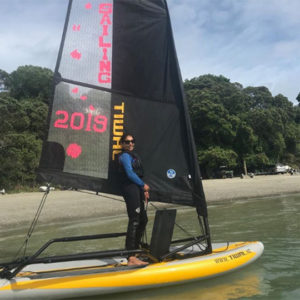 Sailing Tiwal 3 in New Zealand