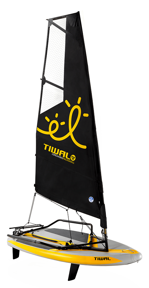 Tiwal 3 inflatable sailboat