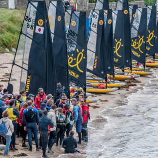 News | Events | Tiwal Cup 2019 Briefing during the regatta of inflatable sailboats Tiwal