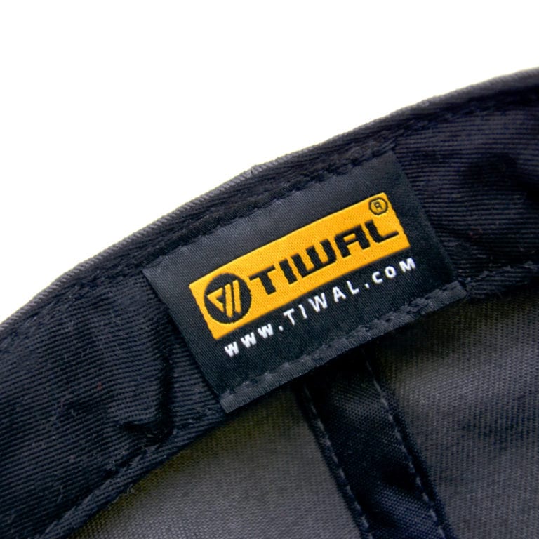 Étiquette intérieure de la casquette Tiwal