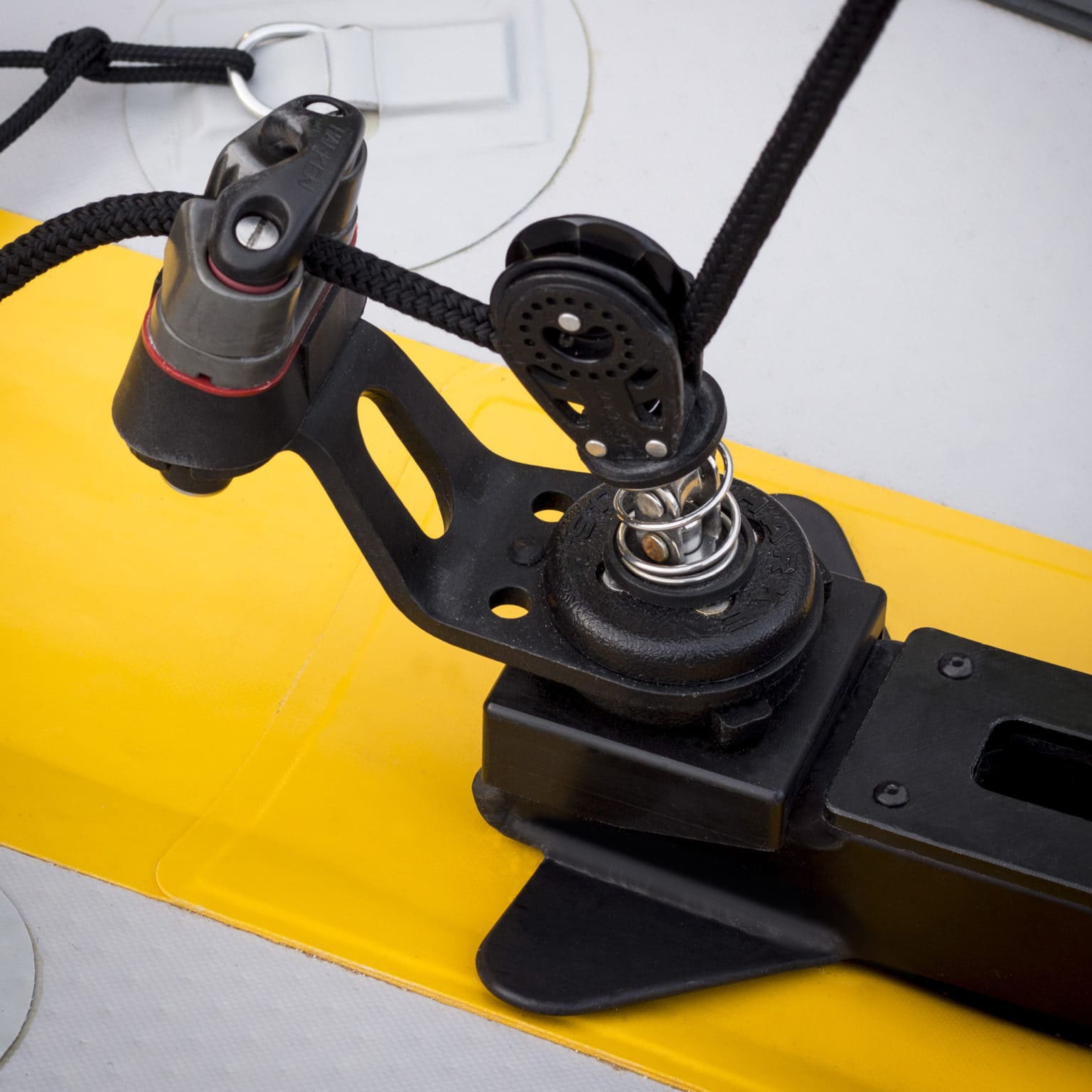 Mainsheet swivel Jammer Base Tiwal Sailboats