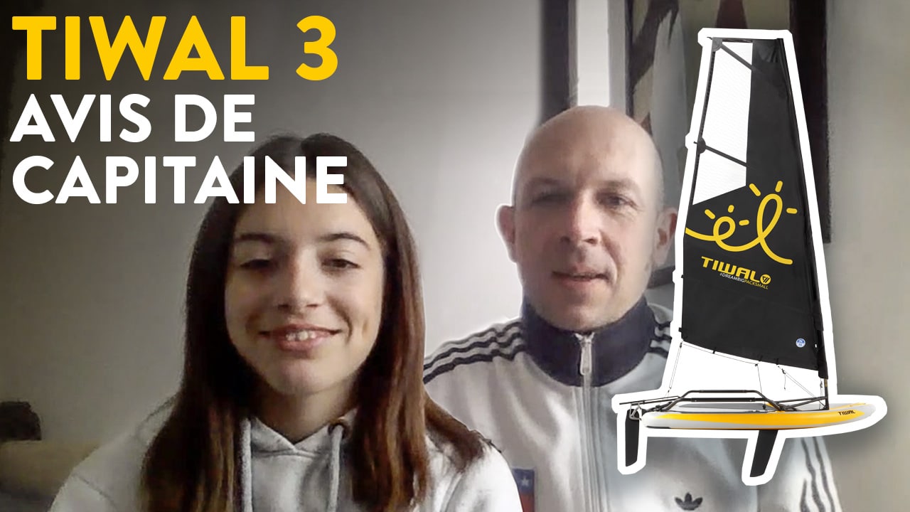 Avis de Maïa et Fabien sur leur dériveur Tiwal 3