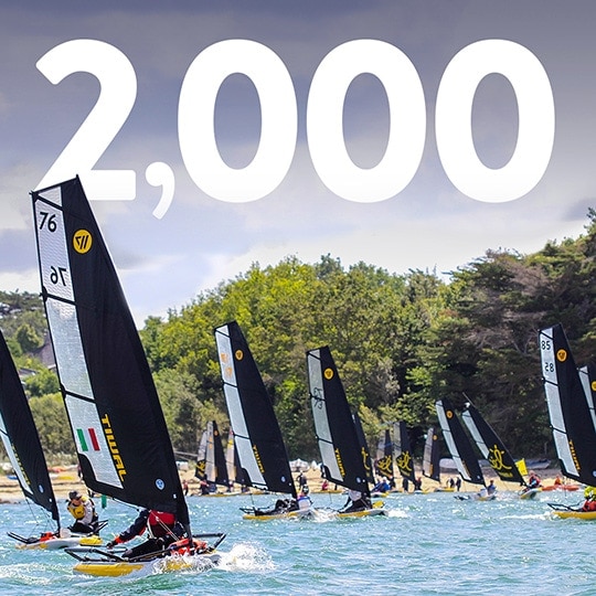 2000 Tiwal Inflatable sailboats Sold