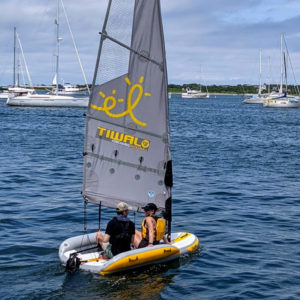 Double handed sailing dinghy in Rhode Island