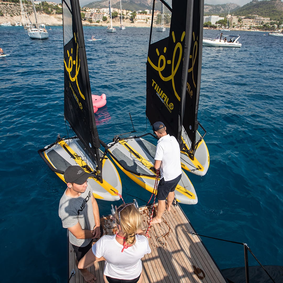 Tiwal Sailing dinghies regatta