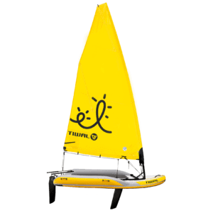Tiwal 2L aufblasbare familien Jolle mit 6.6qm rollbares Segel
