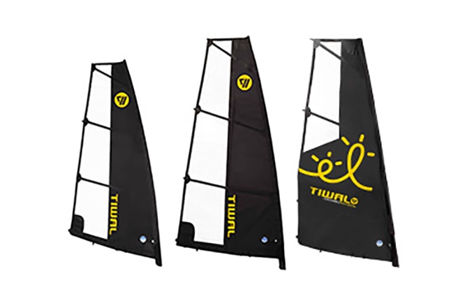 Sail options for Tiwal 3 small sailboat