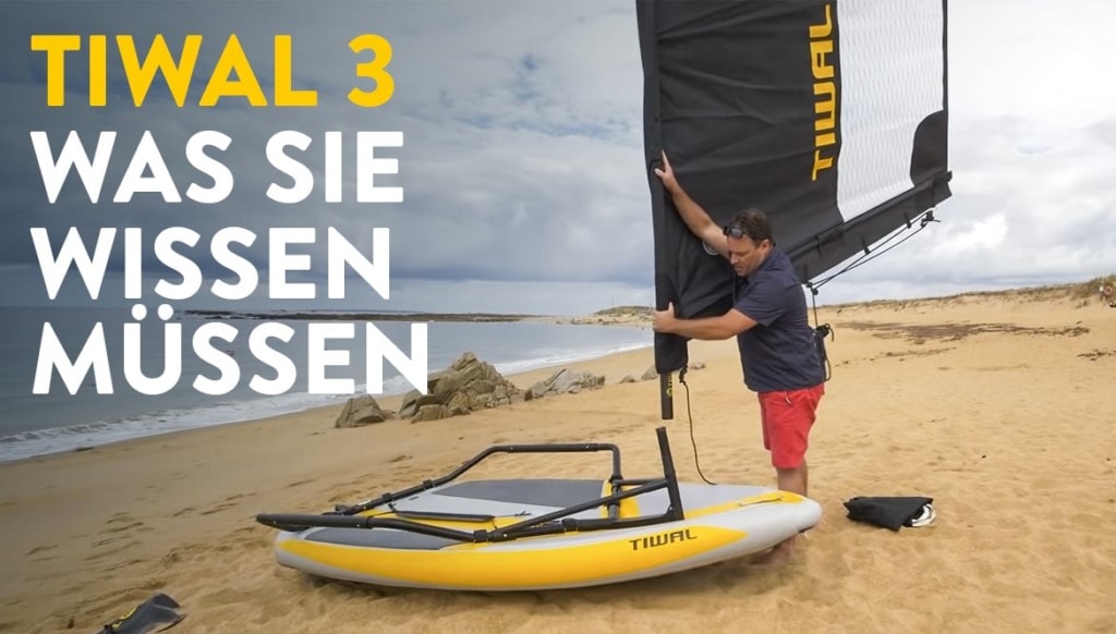 Video der kompletten Montage der Jolle Tiwal 3