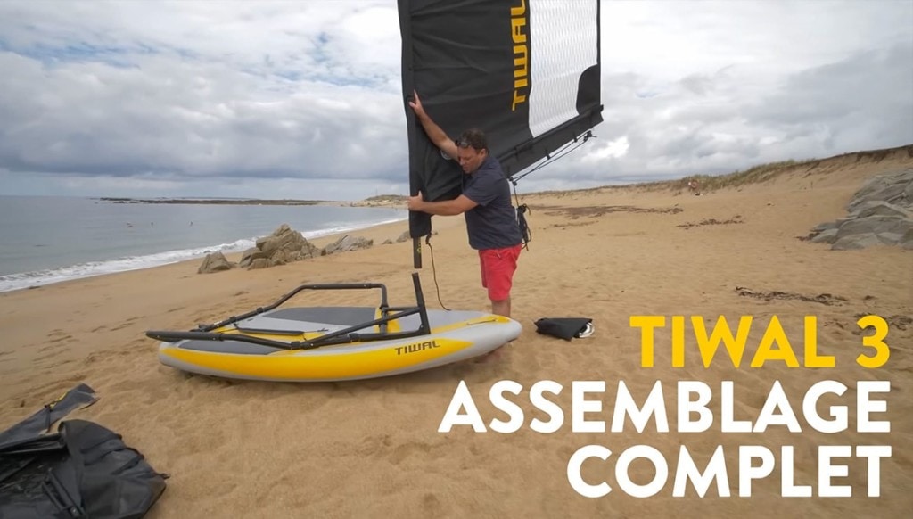 Vidéo de l'assemblage complet du dériveur Tiwal 3