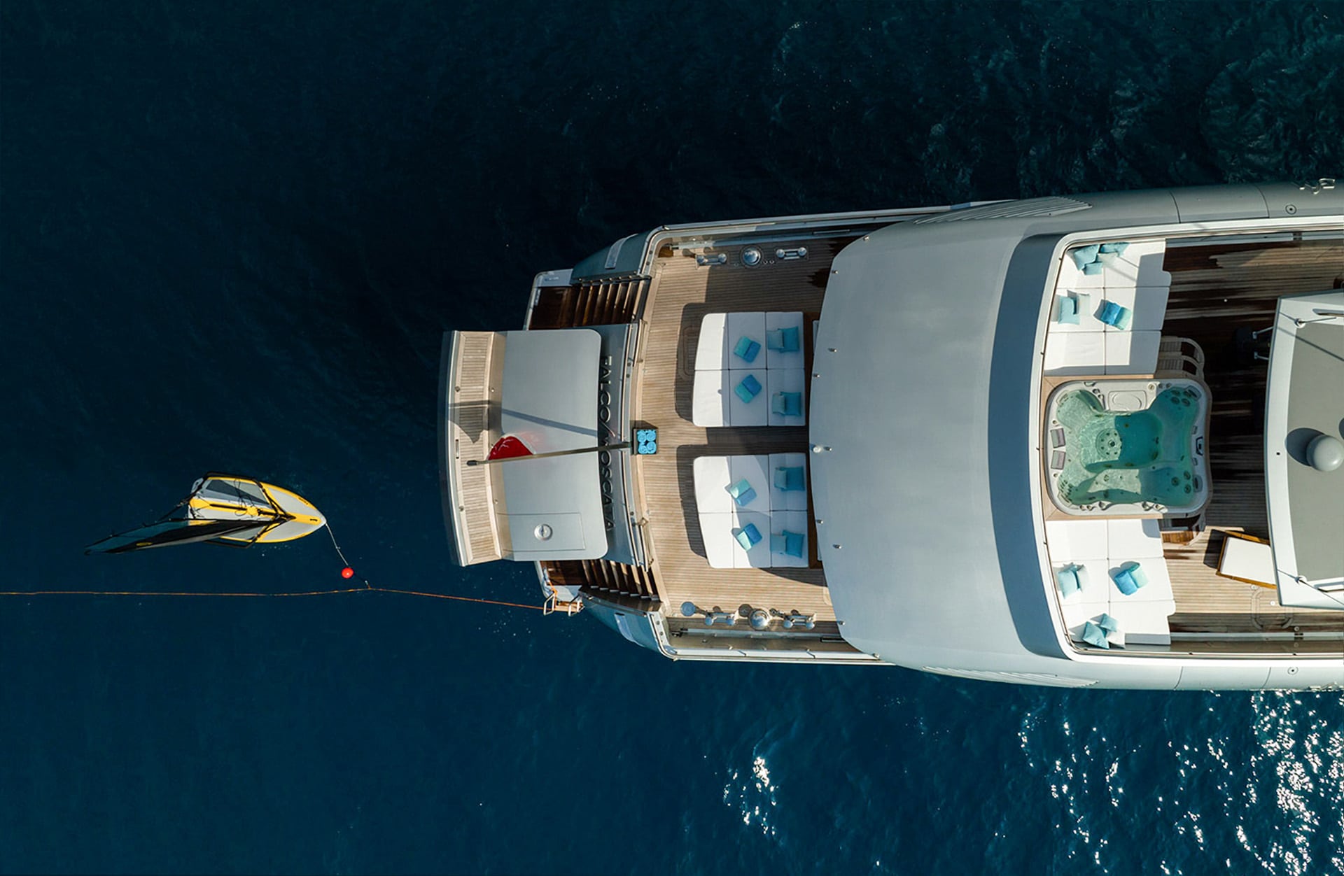 Super yacht water toy dinghy