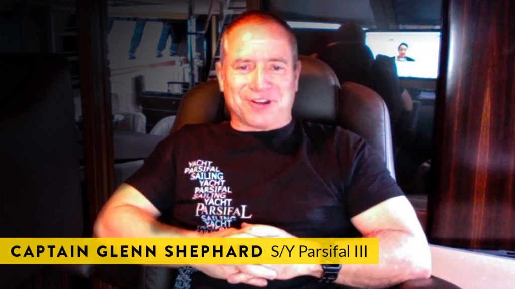 Captain Glenn Shephard, Parsifal III S/Y