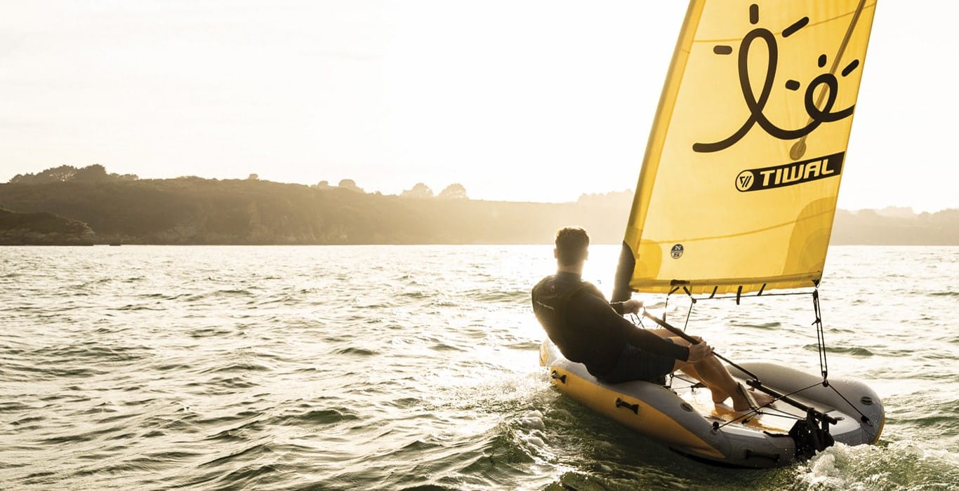 Tiwal 2 Sailing Dinghy: boost your pleasure at anchor