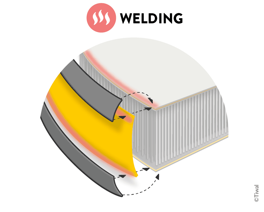 Dropstitch hull welding technology