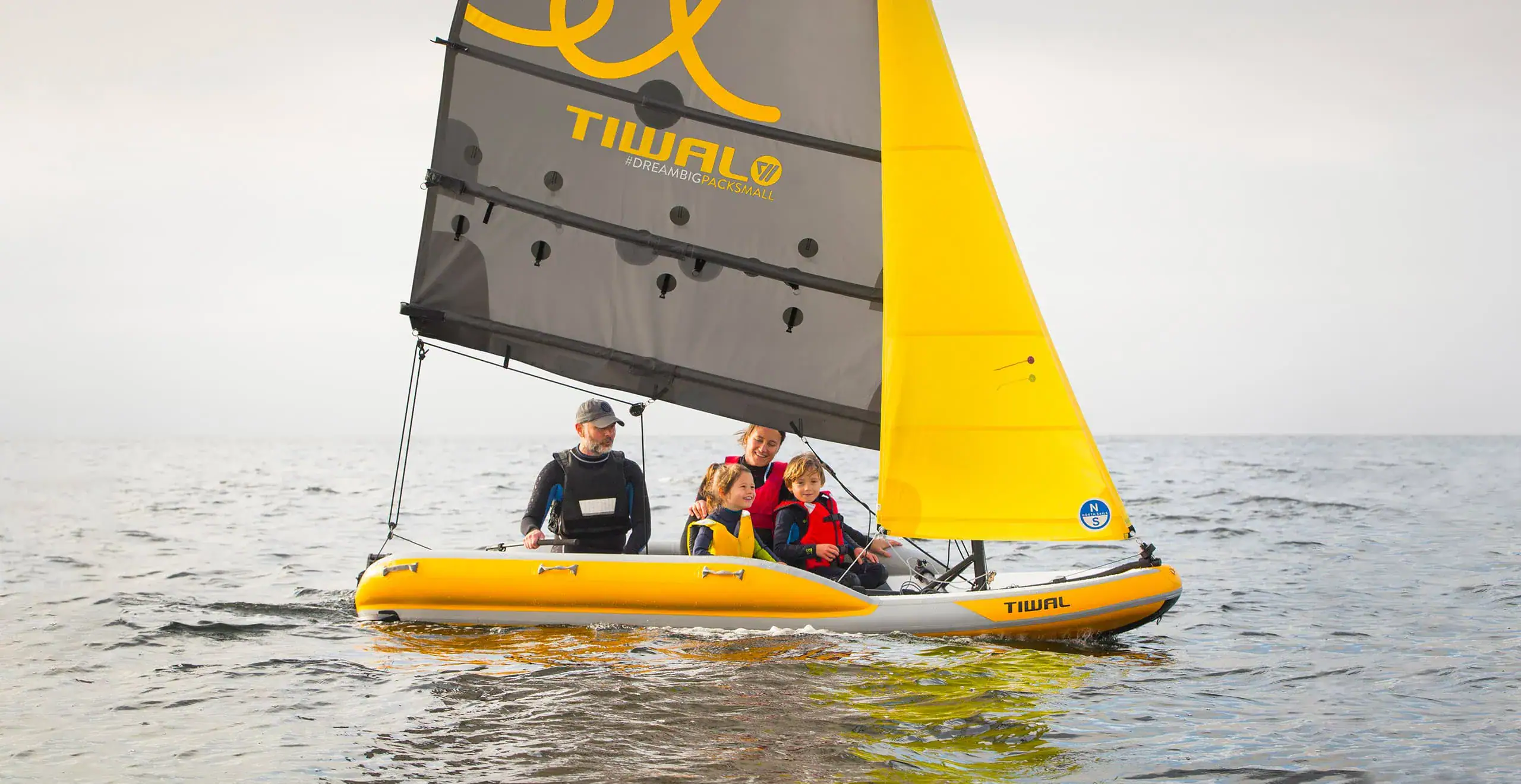 Barca a vela pour toute la famille