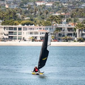 Navigation sur Mission Bay, San Diego (Californie)