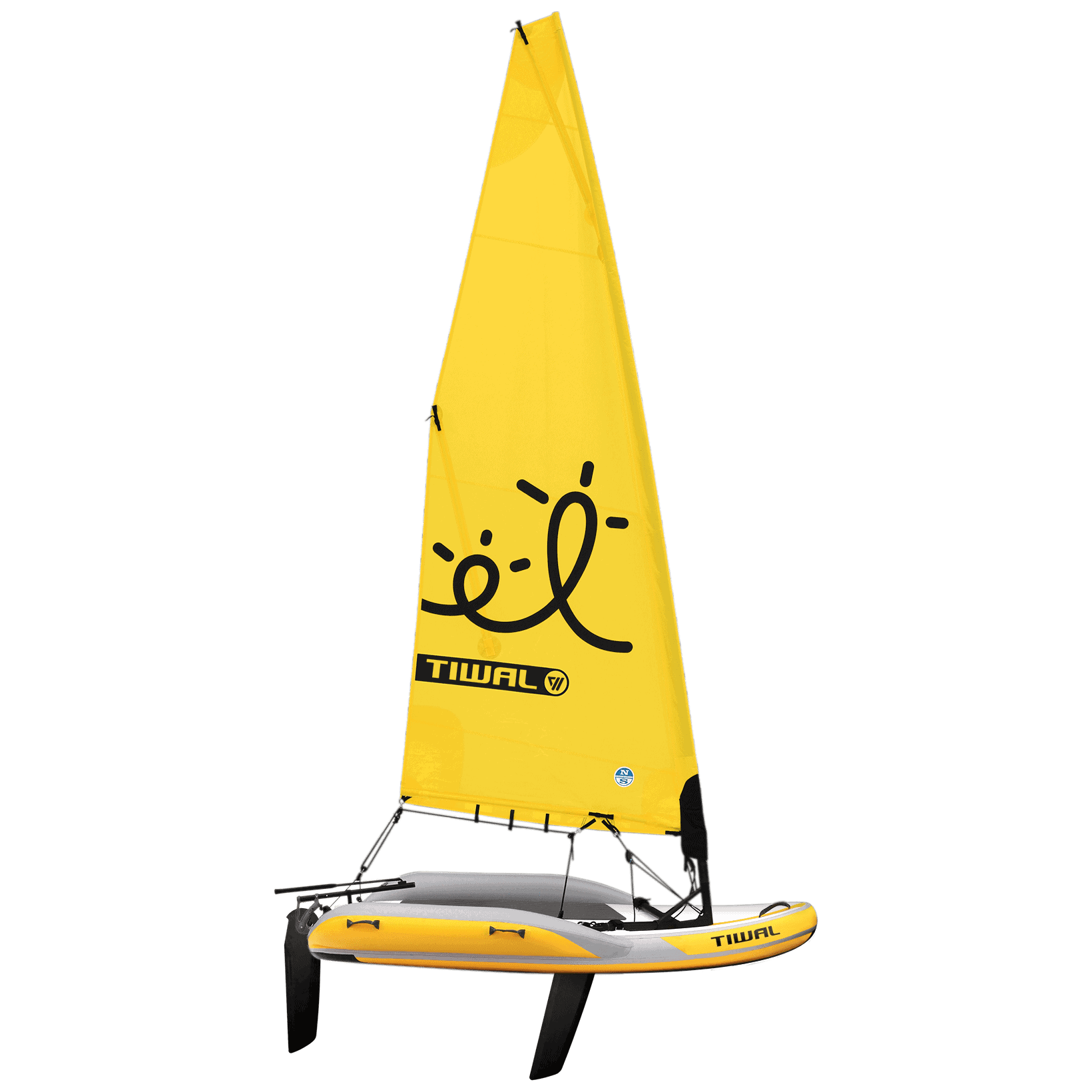 Dériveur Tiwal 2 avec voile enroulable