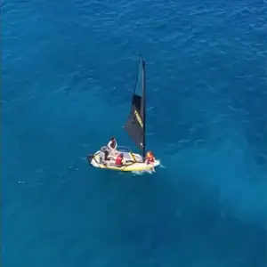 Tiwal 3 Sailing at anchor in the Carribeans