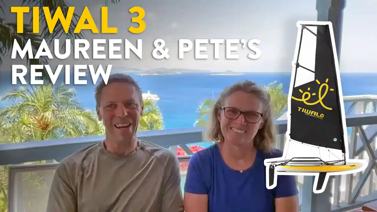 Customer experiences small sailboats Tiwal 3