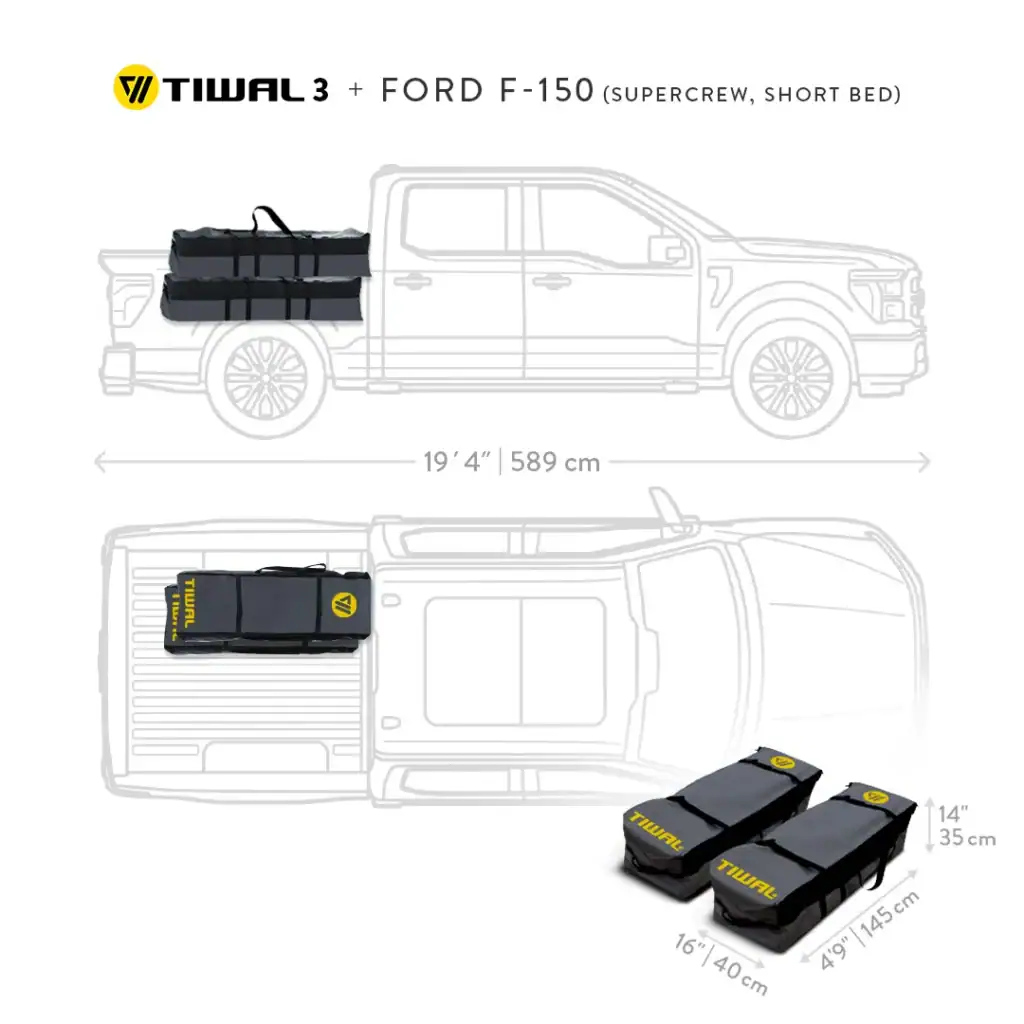 FAQ | Transport in car | 03 – Ford F150 Fit your sailboat in a Ford F-150