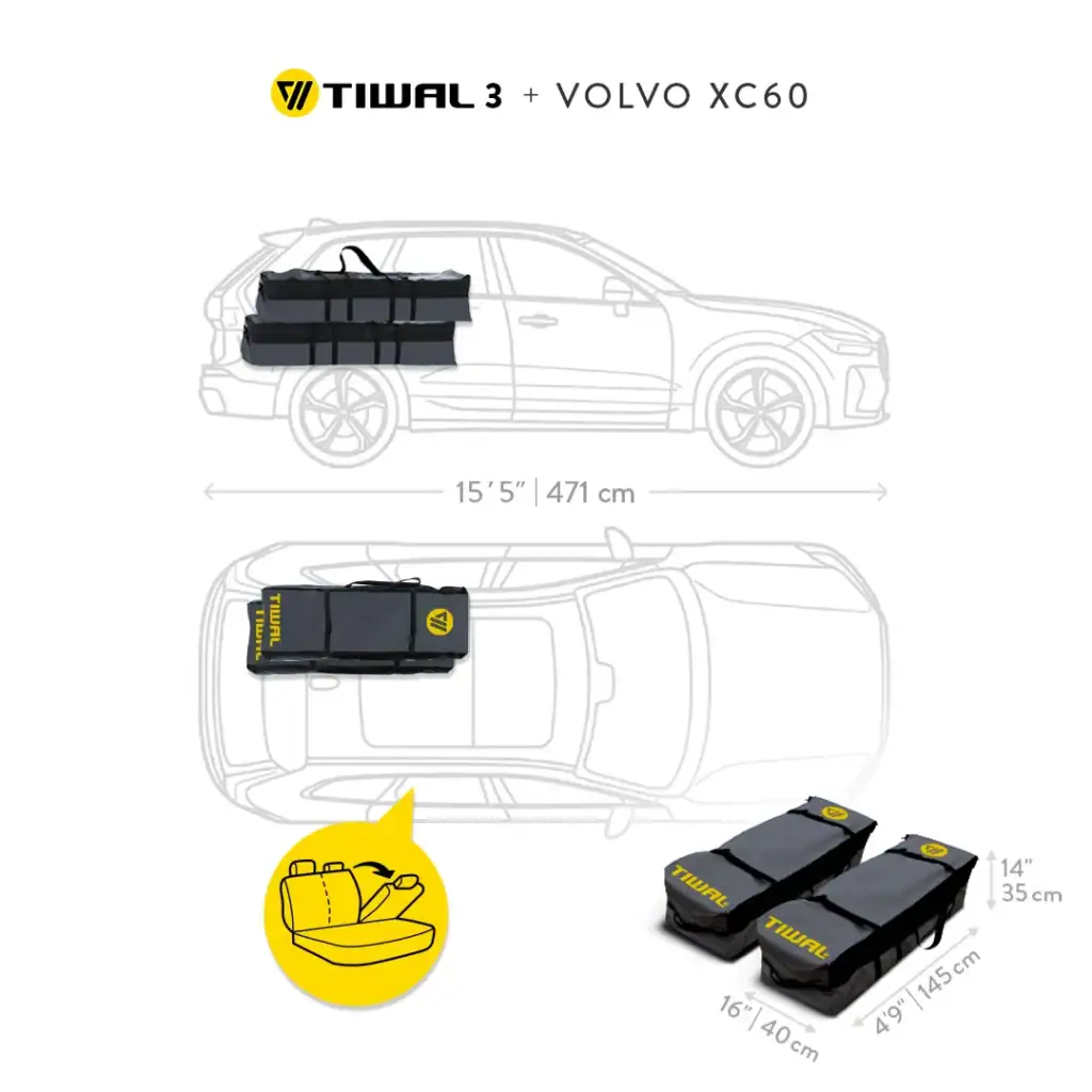 FAQ | Transport in car | 06 – Volvo XC60 Load your sailboat into a Volvo XC60