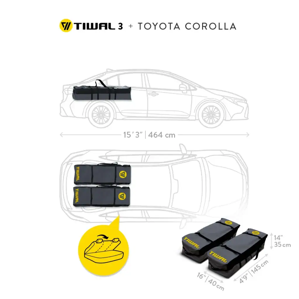 FAQ | Transport in car | 07 – Toyota Corolla Move your sailboat using a Toyota Corolla