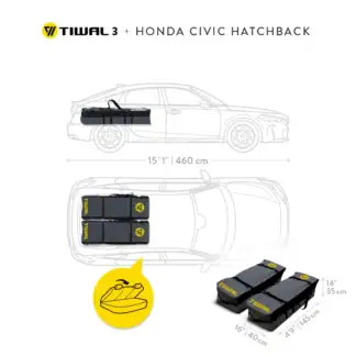 Carry your sailboat in a Honda Civic