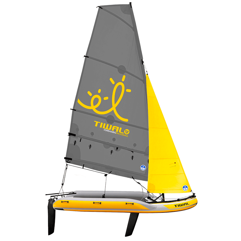 Transportables Familien-Segelboot Tiwal 2XL