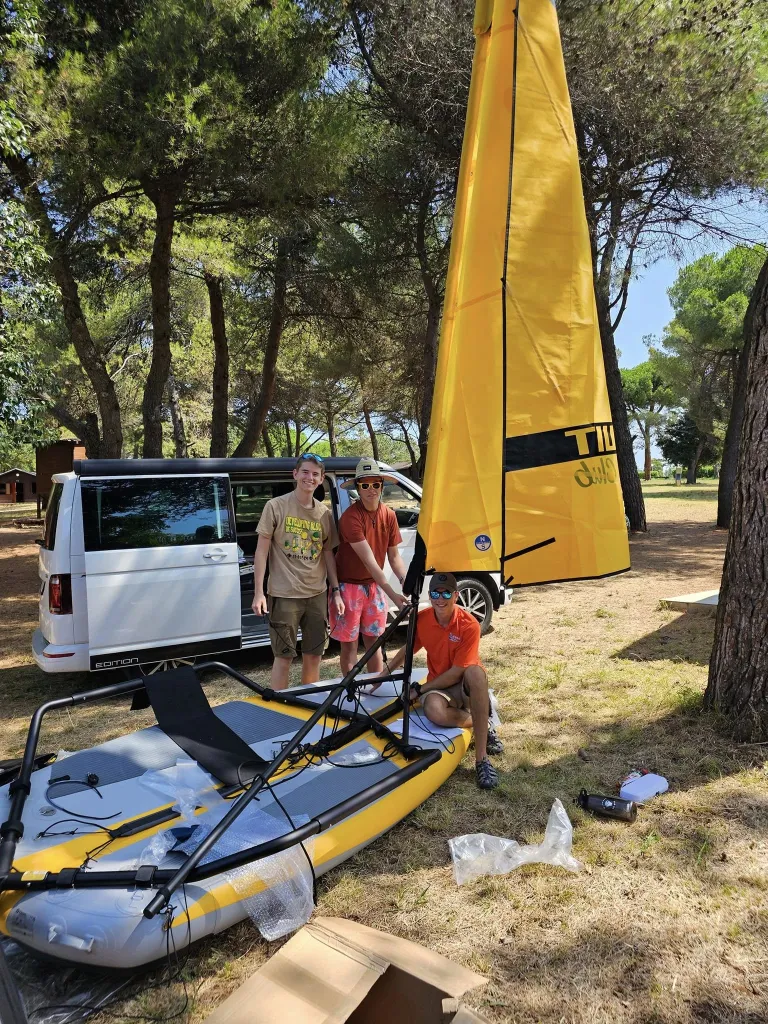 Camp Avantura scouting instructors team