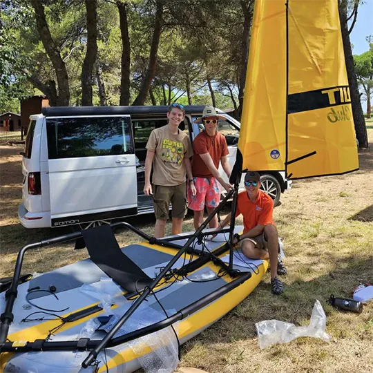 Scouts community sailing