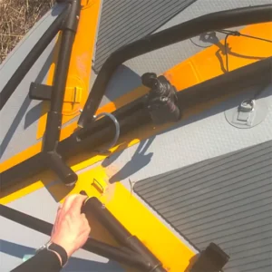 Segelkurs vor dem Frühling auf Lake Island, Brighton