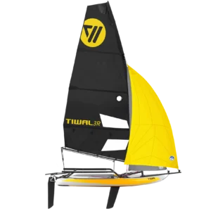Tiwal 3R Max Skiff Jolle mit Fock & Gennaker