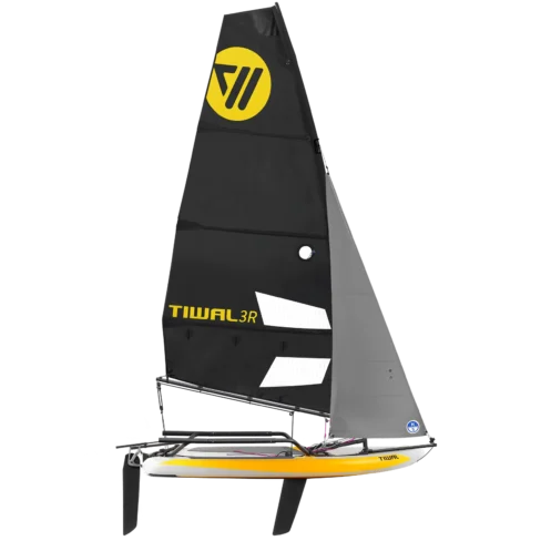 Deriva Skiff Tiwal 3R Max con fiocco