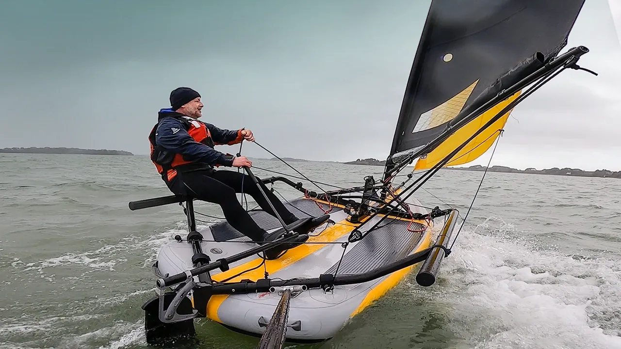 Tiwal 3R Max sailing skiff video poster