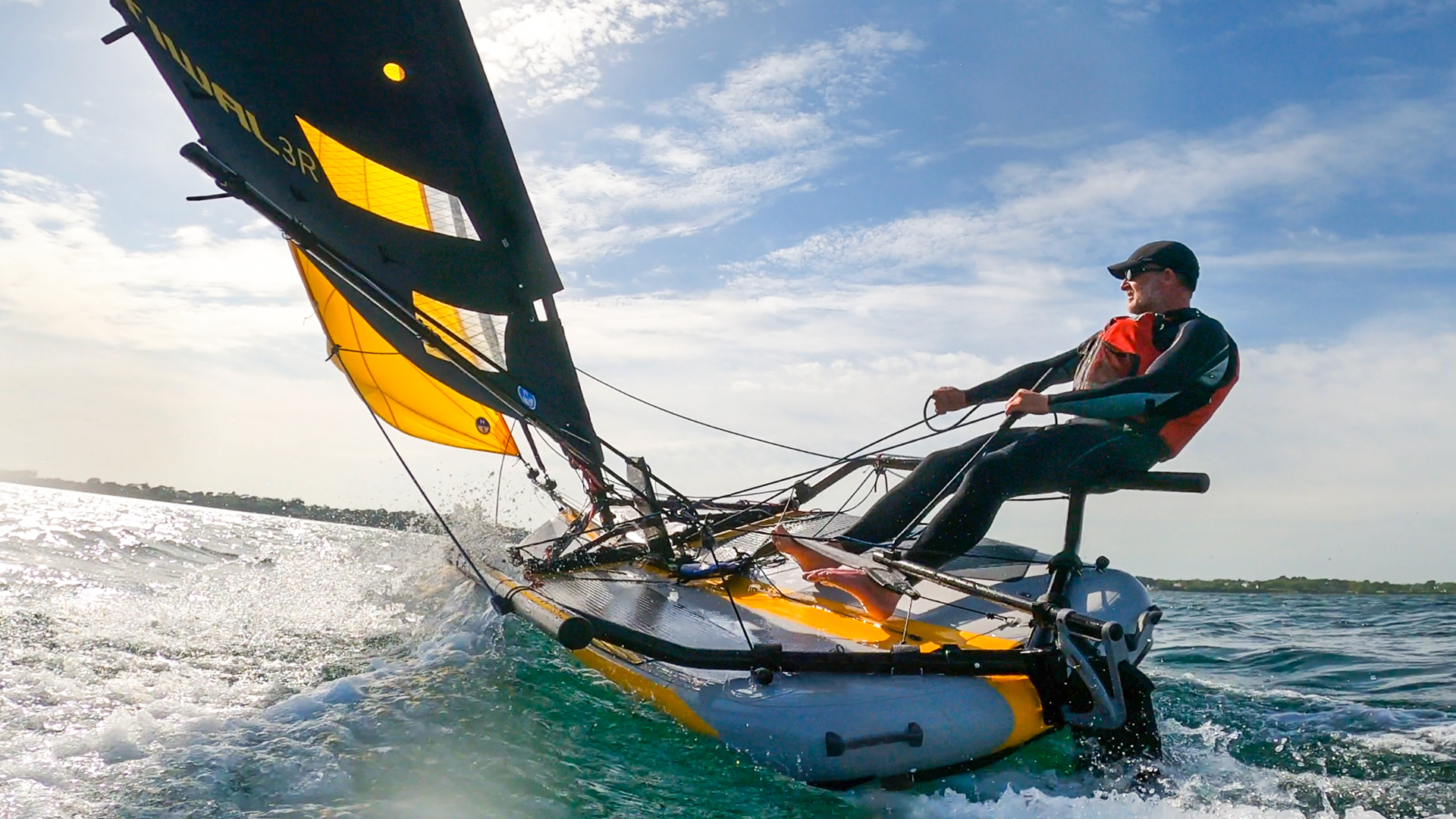Tiwal 3R Max summer sailing session