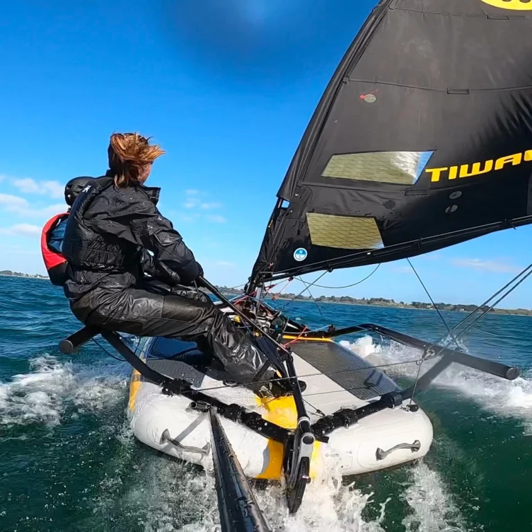 Action camera sailboat pole